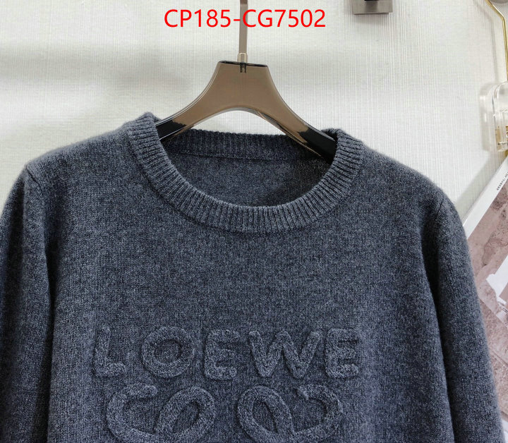 Clothing-Loewe luxury cheap ID: CG7502 $: 185USD