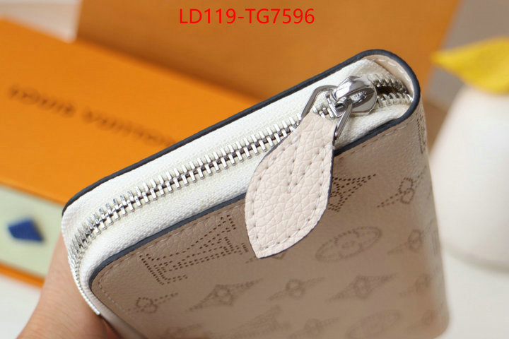 LV Bags(TOP)-Wallet replica 2023 perfect luxury ID: TG7596 $: 119USD,