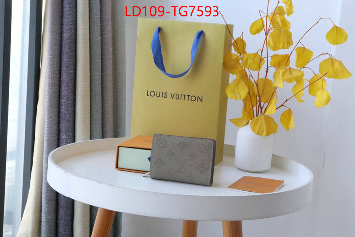 LV Bags(TOP)-Wallet 1:1 ID: TG7593 $: 109USD,