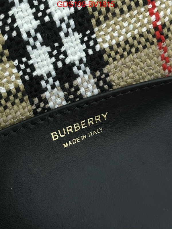 Burberry Bag(TOP)-Diagonal- top fake designer ID: BV1815 $: 199USD