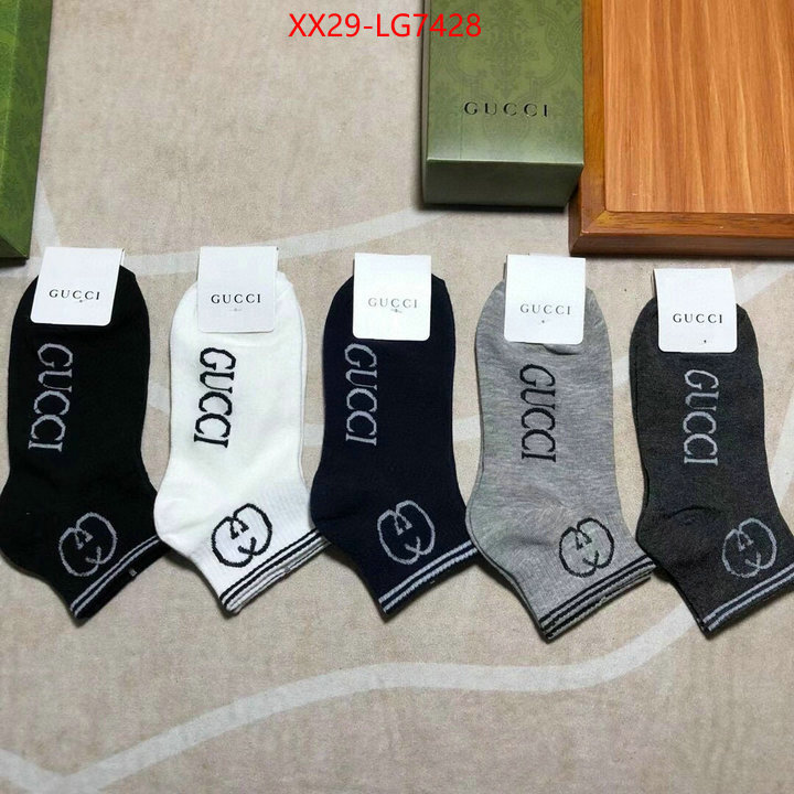 Sock-Gucci replicas buy special ID: LG7428 $: 29USD