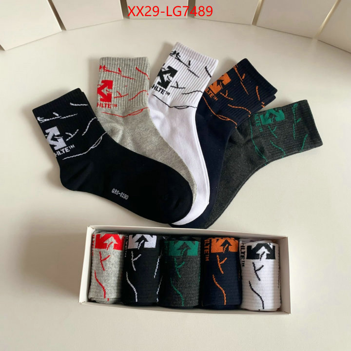 Sock-Offwhite what's the best to buy replica ID: LG7489 $: 29USD