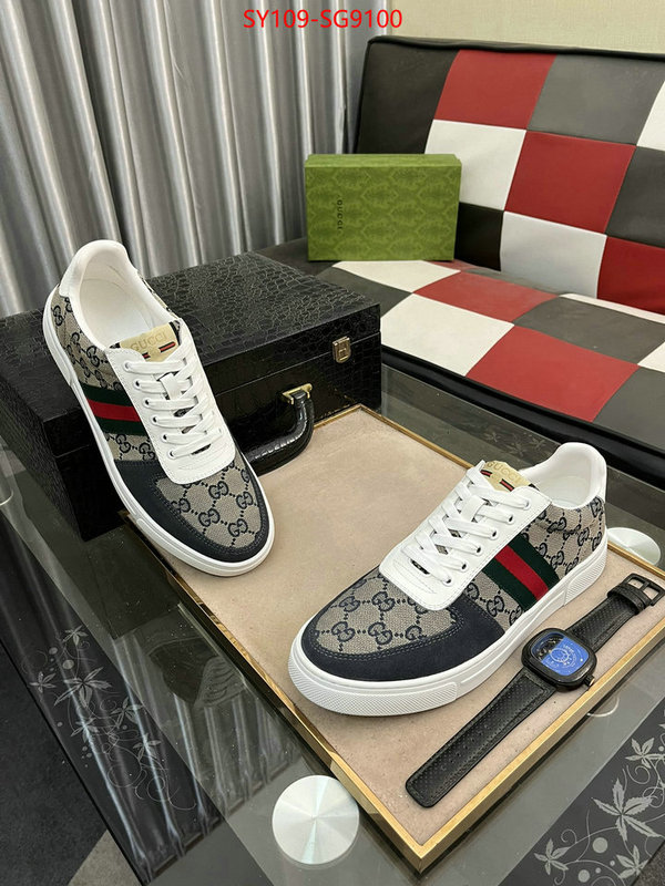 Men Shoes-Gucci high quality 1:1 replica ID: SG9100 $: 109USD