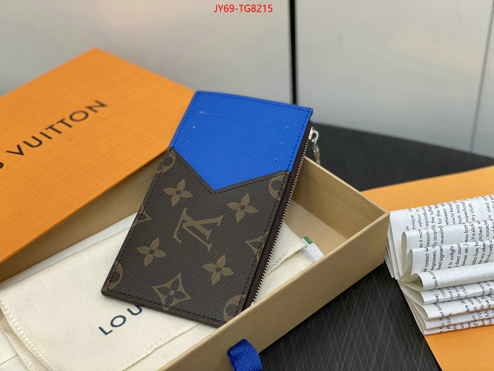 LV Bags(TOP)-Wallet wholesale replica ID: TG8215 $: 69USD