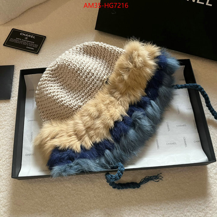 Cap (Hat)-Chanel luxury 7 star replica ID: HG7216 $: 35USD