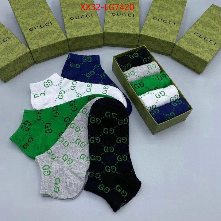 Sock-Gucci aaaaa customize ID: LG7420 $: 32USD