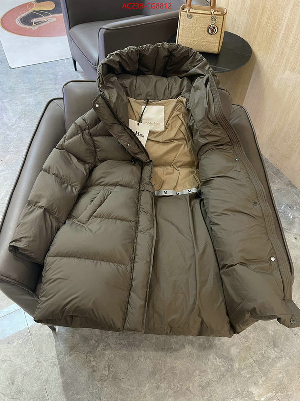 Down jacket Women-MaxMara brand designer replica ID: CG8812 $: 239USD