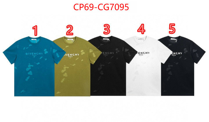 Clothing-Givenchy what 1:1 replica ID: CG7095 $: 69USD