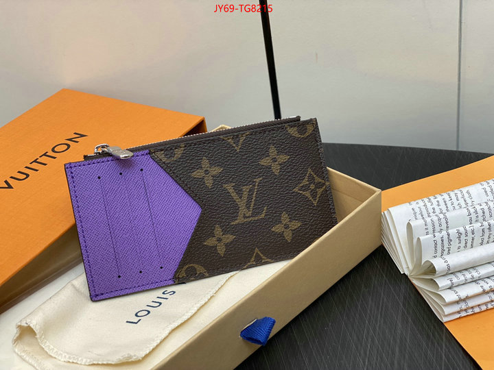 LV Bags(TOP)-Wallet wholesale replica ID: TG8215 $: 69USD