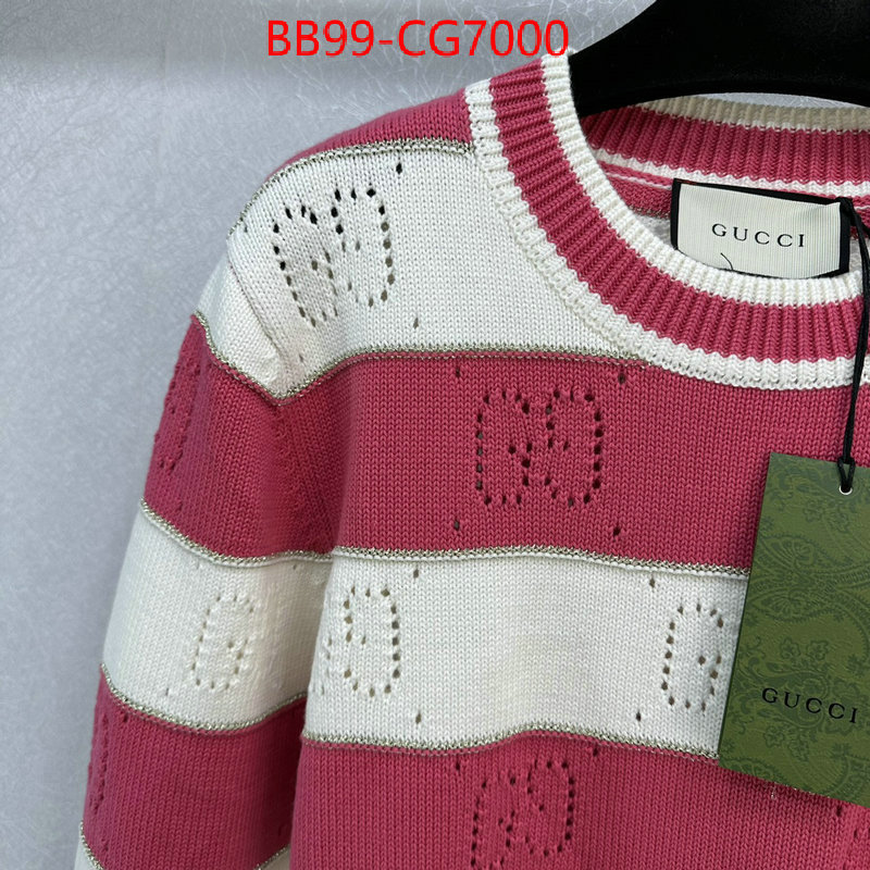 Clothing-Gucci shop now ID: CG7000 $: 99USD