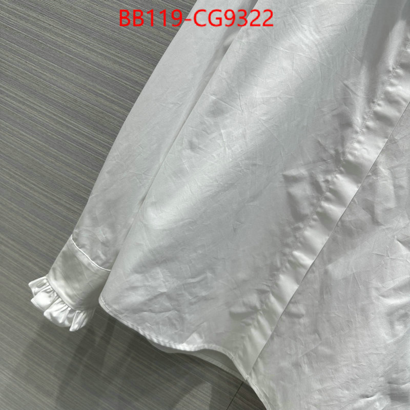 Clothing-Chanel wholesale imitation designer replicas ID: CG9322 $: 119USD