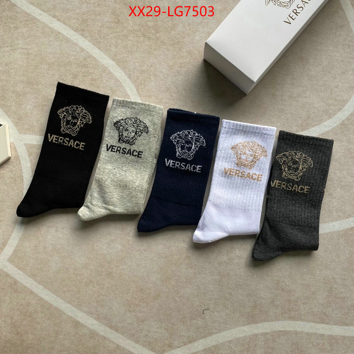 Sock-Versace from china 2023 ID: LG7503 $: 29USD