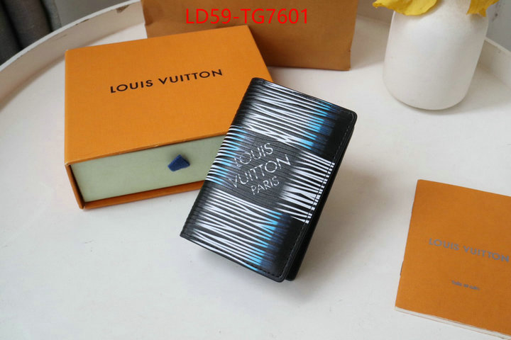 LV Bags(TOP)-Wallet what are the best replica ID: TG7601 $: 59USD,