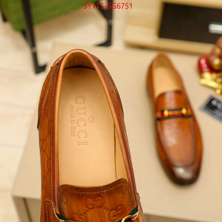 Men Shoes-Gucci what best replica sellers ID: SG6751 $: 115USD