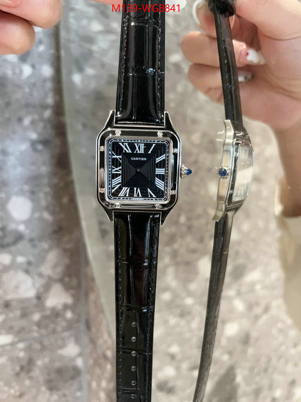 Watch(4A)-Cartier designer fake ID: WG8841 $: 139USD