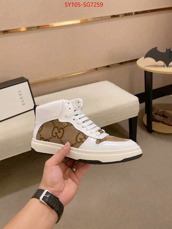 Men Shoes-Gucci what best replica sellers ID: SG7259 $: 105USD