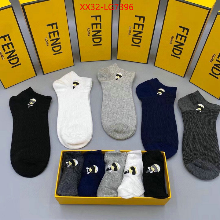 Sock-Fendi luxury shop ID: LG7396 $: 32USD