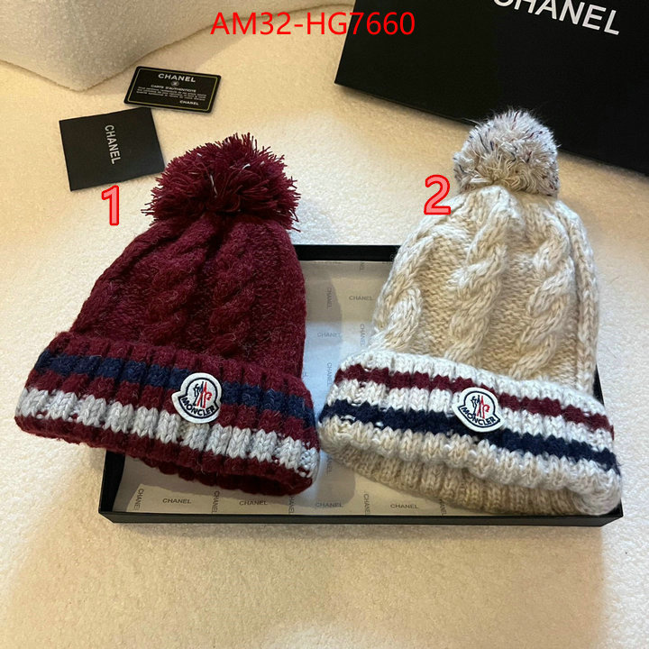 Cap(Hat)-Moncler 7 star quality designer replica ID: HG7660 $: 32USD