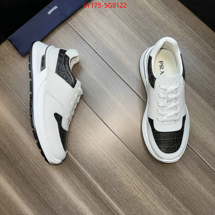 Men shoes-Prada replica sale online ID: SG9122 $: 175USD