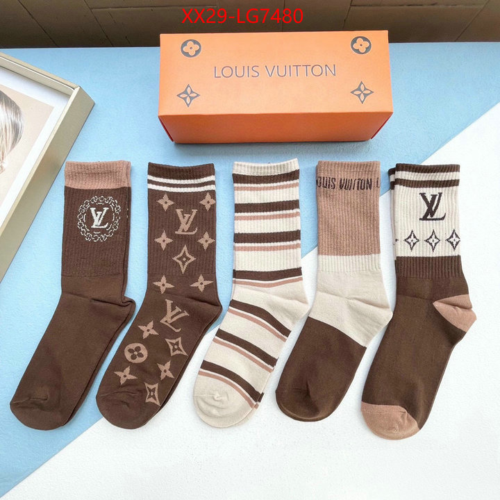 Sock-LV buy 2023 replica ID: LG7480 $: 29USD