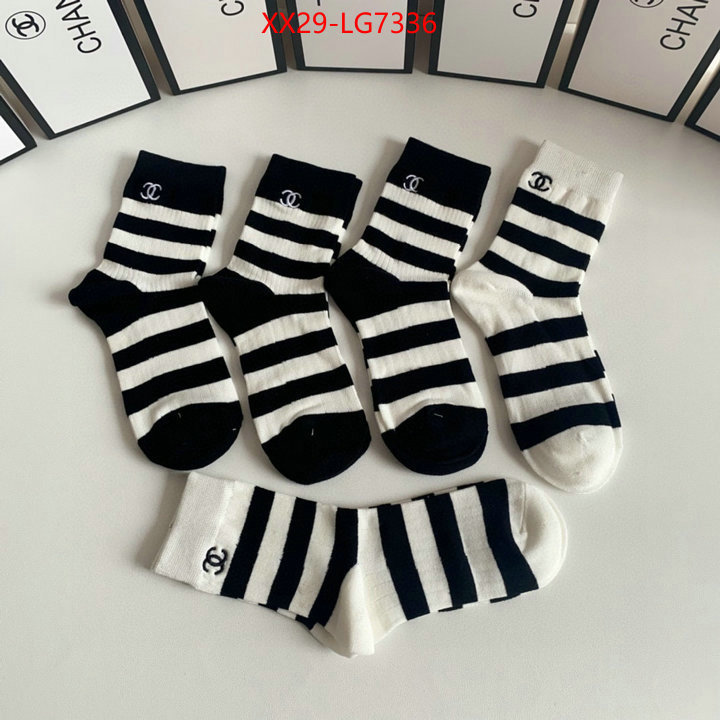 Sock-Chanel how quality ID: LG7336 $: 29USD