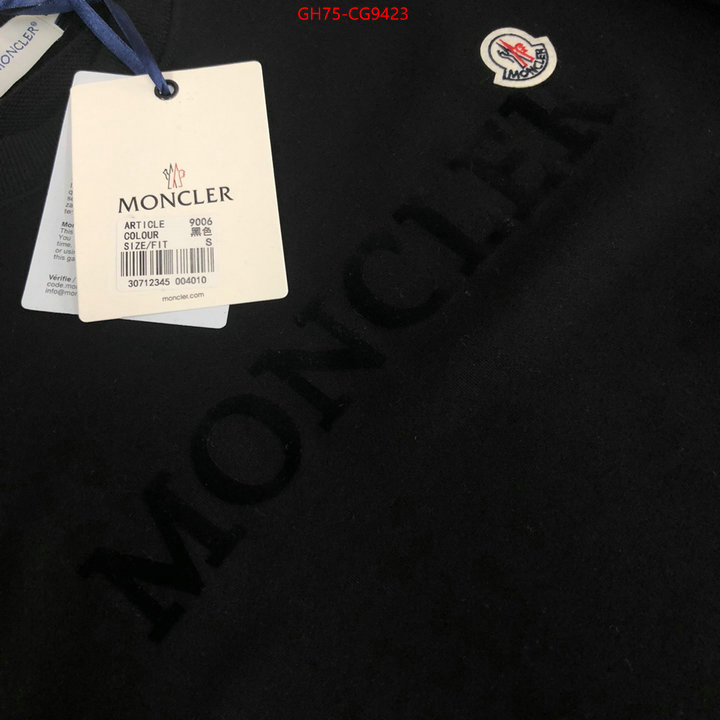 Clothing-Moncler high quality aaaaa replica ID: CG9423 $: 75USD