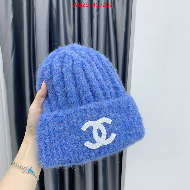 Cap (Hat)-Chanel buy high-quality fake ID: HG7207 $: 29USD