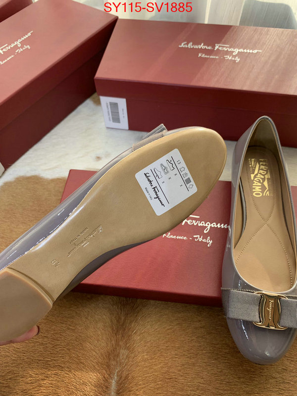 Women Shoes-Ferragamo designer 7 star replica ID: SV1885 $: 115USD