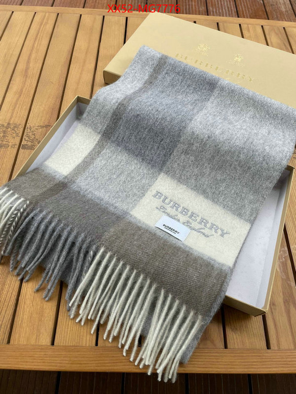 Scarf-Burberry fake ID: MG7776 $: 52USD