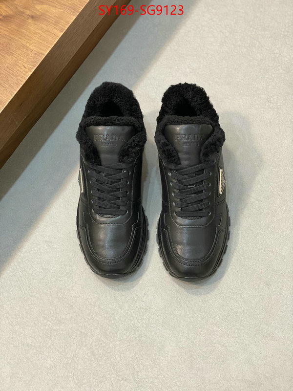 Men shoes-Prada luxury fake ID: SG9123 $: 169USD