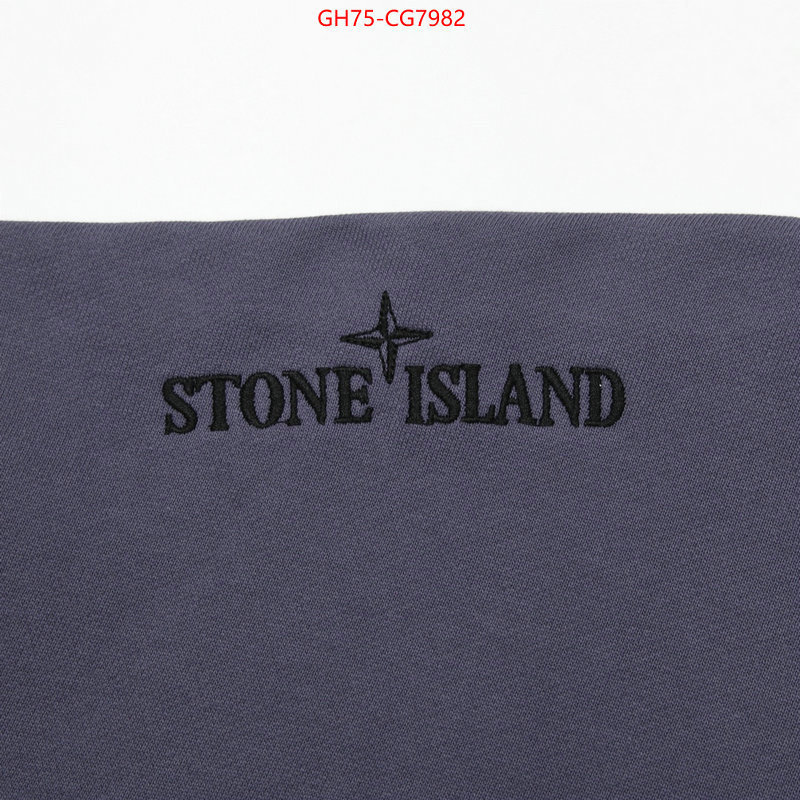 Clothing-Stone Island top quality replica ID: CG7982 $: 75USD