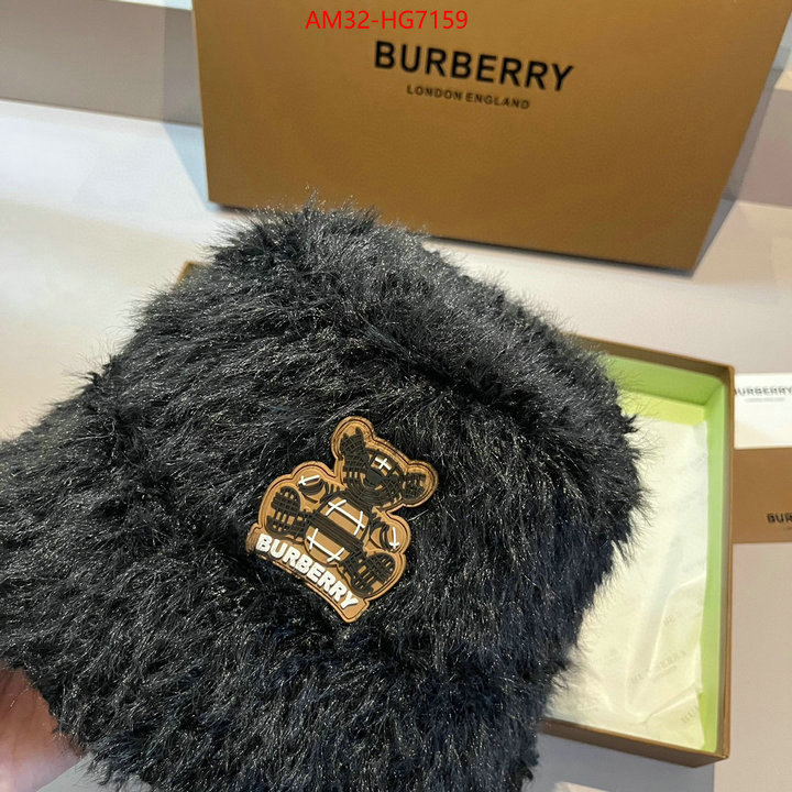 Cap(Hat)-Burberry 1:1 replica wholesale ID: HG7159 $: 32USD