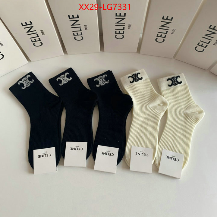 Sock-CELINE buy replica ID: LG7331 $: 29USD