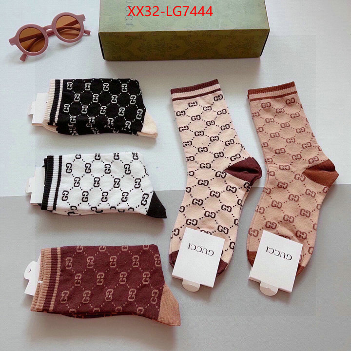 Sock-Gucci sell online luxury designer ID: LG7444 $: 32USD