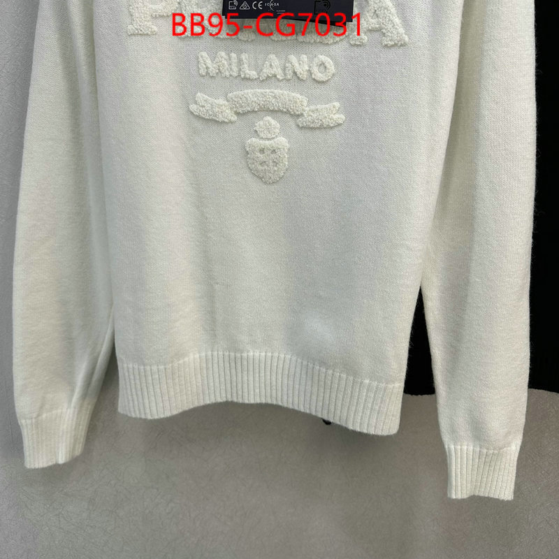 Clothing-Prada what best replica sellers ID: CG7031 $: 95USD