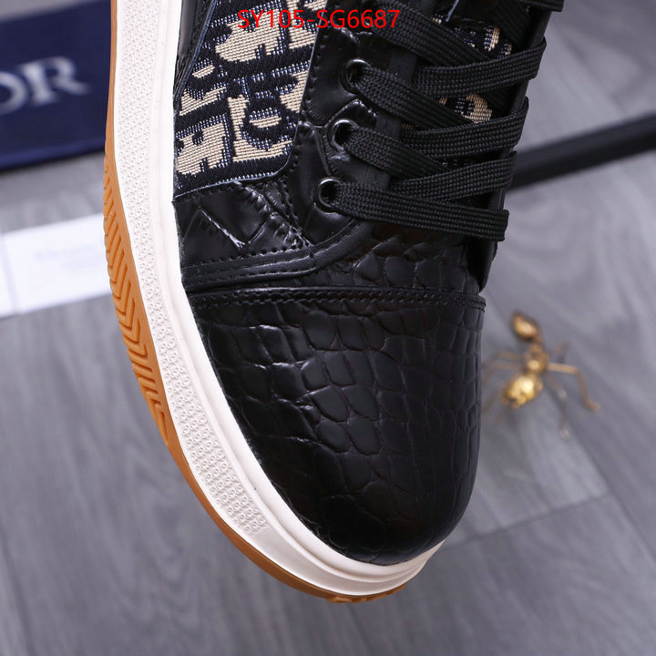 Men shoes-Dior aaaaa customize ID: SG6687 $: 105USD