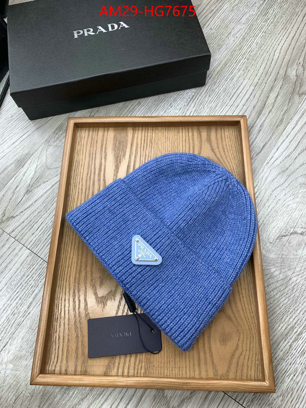 Cap (Hat)-Prada wholesale china ID: HG7675 $: 29USD