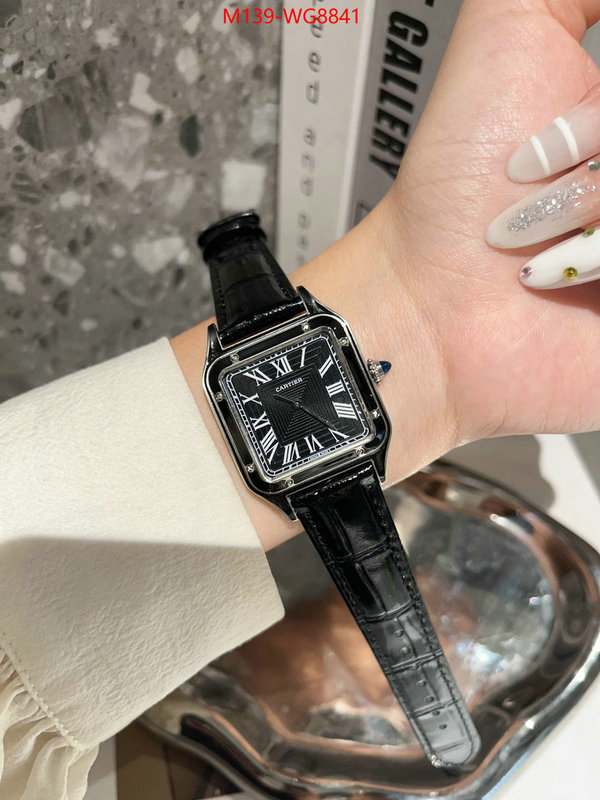 Watch(4A)-Cartier designer fake ID: WG8841 $: 139USD