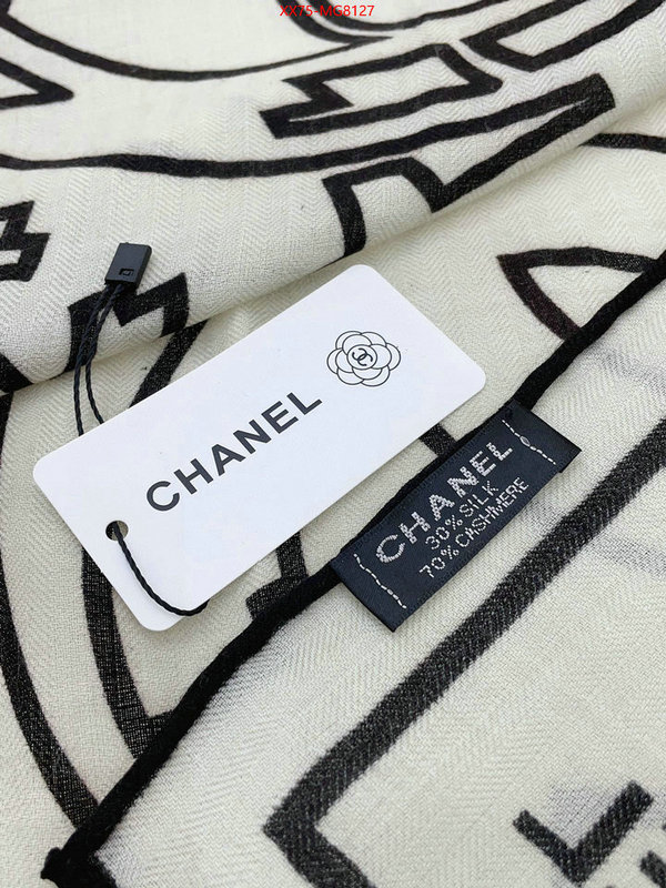 Scarf-Chanel knockoff highest quality ID: MG8127 $: 75USD