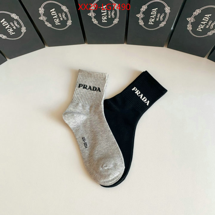 Sock-Prada found replica ID: LG7490 $: 29USD