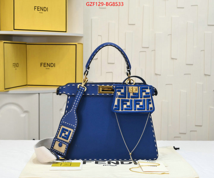 Fendi Bags(4A)-Peekaboo top grade ID: BG8533 $: 129USD