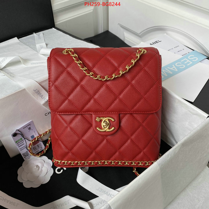 Chanel Bags(TOP)-Diagonal- best like ID: BG8244 $: 259USD