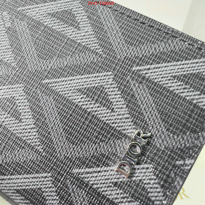 Dior Bags(4A)-Wallet- fake designer ID: TG8055 $: 45USD