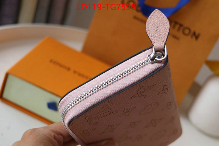 LV Bags(TOP)-Wallet replica 2023 perfect luxury ID: TG7596 $: 119USD,