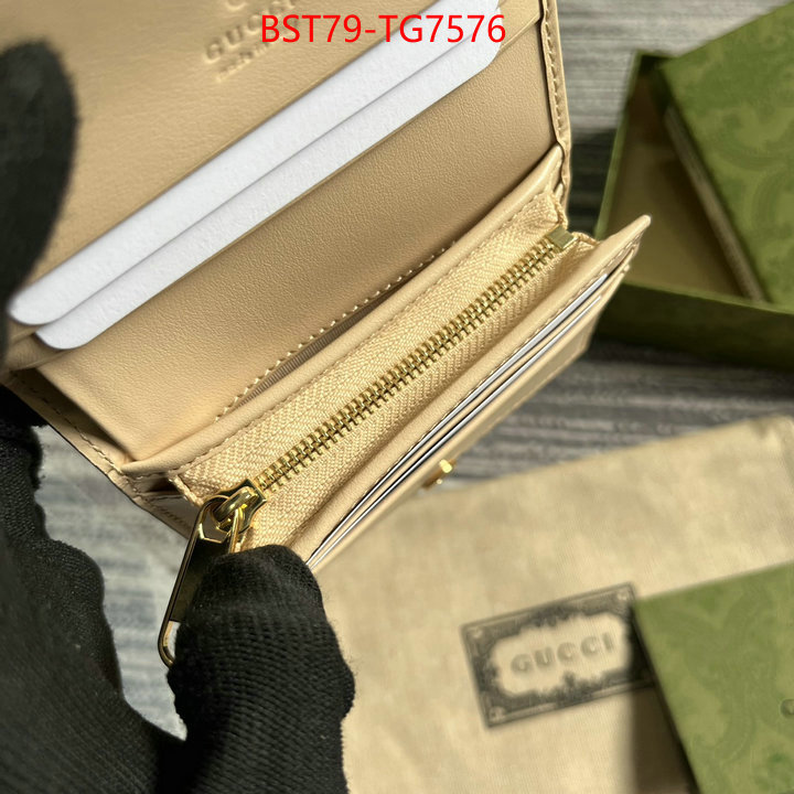 Gucci Bags(TOP)-Wallet- the best quality replica ID: TG7576 $: 79USD,