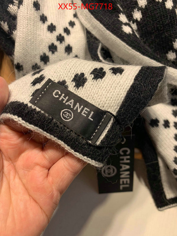 Scarf-Chanel buy best high-quality ID: MG7718 $: 55USD