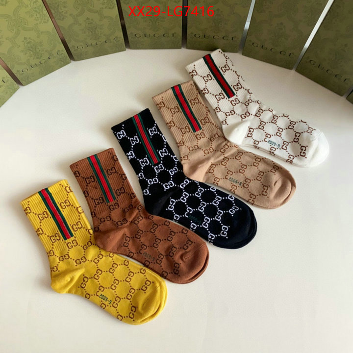 Sock-Gucci we provide top cheap aaaaa ID: LG7416 $: 29USD