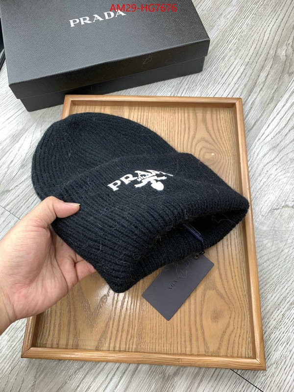 Cap (Hat)-Prada where to buy the best replica ID: HG7676 $: 29USD