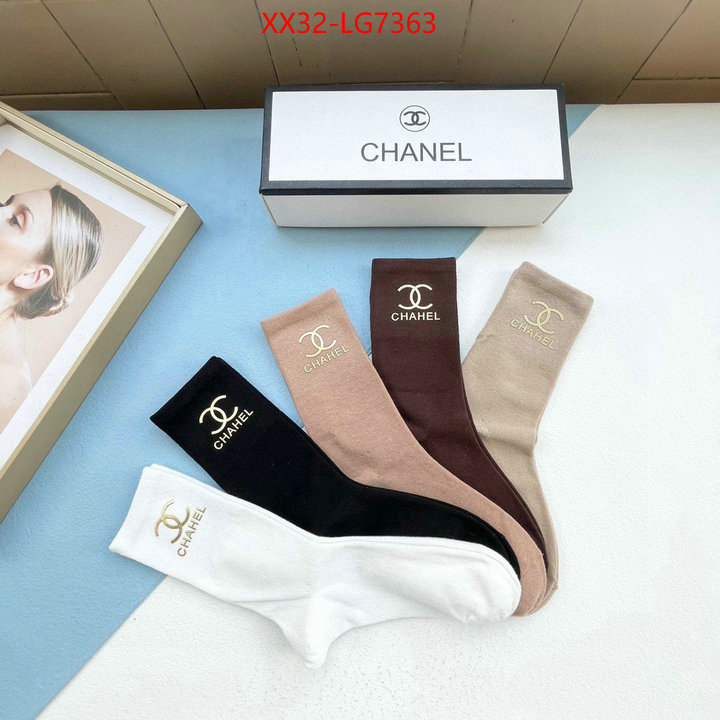 Sock-Chanel buy luxury 2023 ID: LG7363 $: 32USD