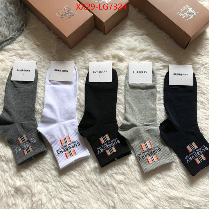 Sock-Burberry top grade ID: LG7324 $: 29USD